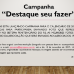 Campanha Destaque seu fazer 2017 2018