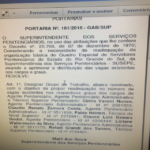 Portaria 161-2016 – Criação GT – Remanejo Vagas.
