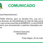 20-5-19 Comunicado